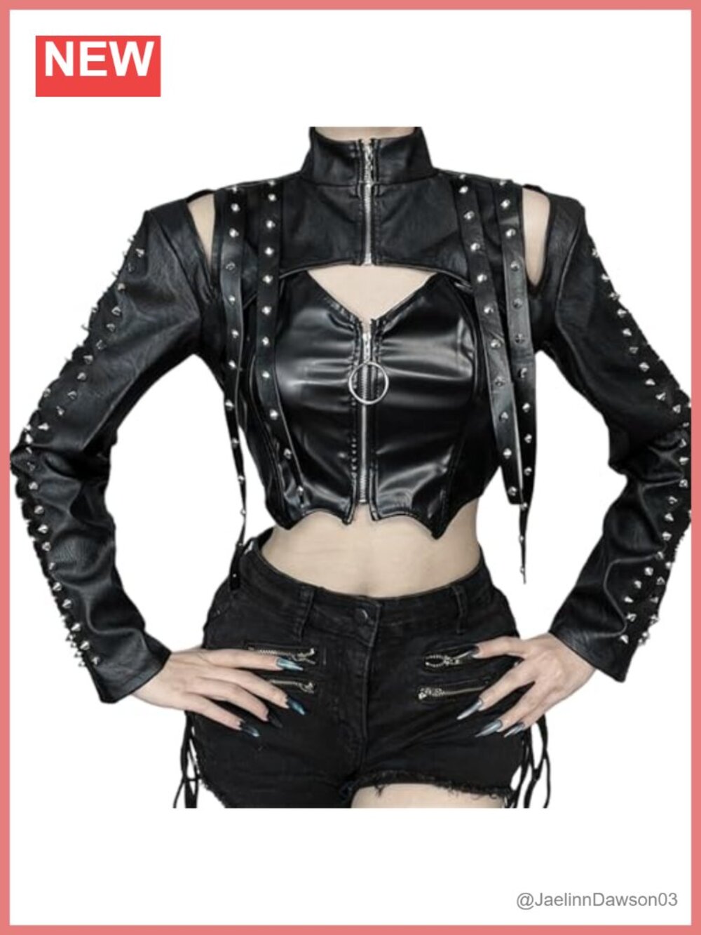 Women Gothic Crop Top Bell Sleeve Shawl Cardigan Y2K Grunge Shrug